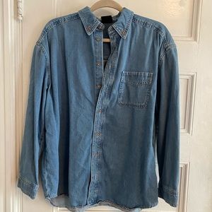 Denim Button Up Shirt